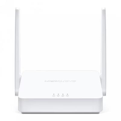 Router Mercusys Mw302r, Inalámbrico, 300 Mbit/S, 3x Rj-45, 2.4ghz, Con 2 Antenas Externas De 5dbi