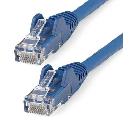 Cable De Red Startech.Com N6lpatch3mbl Genero Del Cable Macho/Macho Conectores Rj-45/Rj-45 U/Utp (Utp) Categoría Cat6 Longitud Del Cable 0.3 M Color Azul