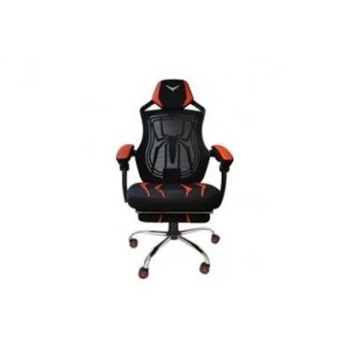 Silla Gamer Spider Naceb Negro Rojo Con Reposa Piernas