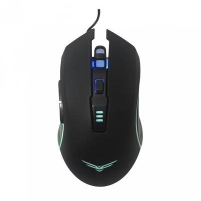 Mouse Gamer Naceb Óptico Horus, Alámbrico, Usb, 3200dpi, Negro Na-0937