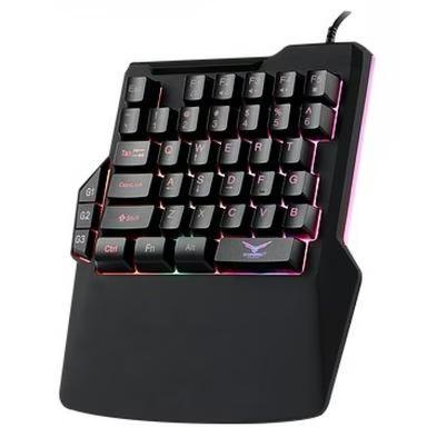 Teclado Gamer Para Naceb Technology Atheris Rgb, Alámbrico, Negro Na-0938