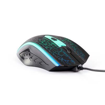 Mouse Naceb Technology Na-592 Óptico 1200 Dpi Alámbrico Usb A 4 Botones Led Negro