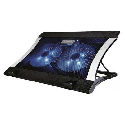 Naceb Base Enfriadora Para Laptop, Con 2 Ventiladores De 1200rpm, Negro Na-636