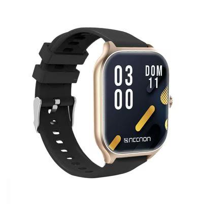 Necnon Smartwatch Necnon Nsw-101 (2.1") Tecnología De Visualización Lcd Resolución De La Pantalla (240x284) Pixeles Bluetooth 5.0 Capacidad De La Batería De 180 Mah Color De La Banda Negro