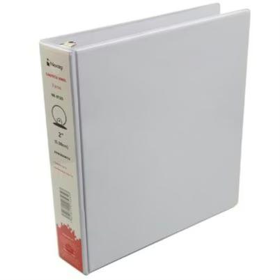 Carpeta Nextep Vinil O Lomo (2") Tamaño Carta 300 Hoja(S) Panorámica Vinil Polipropileno Blanca