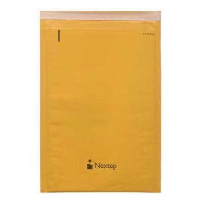 Sobre Con Burbuja Nextep Ne-017n Tamaño Grande #4 Autoadherible Paquete Con 25 Piezas Color Amarillo