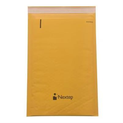 Sobre Con Burbuja Nextep Ne-017d Tamaño Medio #2 Autoadherible Paquete Con 25 Piezas Color Amarillo