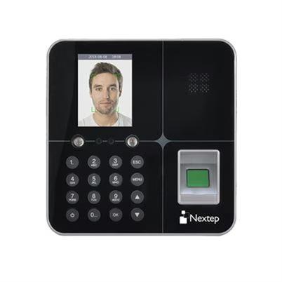 Control De Acceso Y Asistencia Biométrico Nextep Ne-234 (2.8") Lcd 1000 Huellas , 300 Reconocimiento Faciales Negro