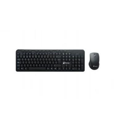 Kit Teclado/Mouse Nextep Ne-415 Alámbrico, 1000 Dpi Alámbrico Alámbrico Negro
