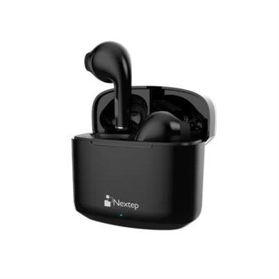 Audífonos Klip Xtreme Ne-428n Estilo De Uso Intra Auditivo Tipo Biauricular Acoplamiento Intraaural Conectividad Inalámbrico-Bluetooth 5.0 Alcance Inalámbrico De 10m Micrófono Omnidireccional Color Del Producto Negro