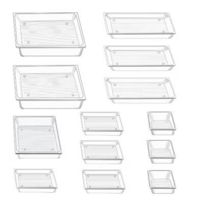 Kit De Organizadores Para Cajón Nextep Ne-623 Plástico Transparente 13 Pieza(S)