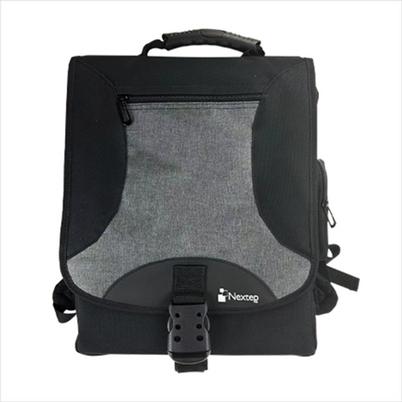 Mochila Para Laptop Nextep Ne-670x (15.6") Bolsillos Con Cremallera Material Poliéster Color Negro Negra