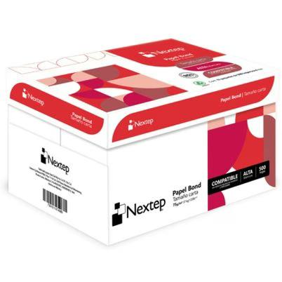Papel Cortado Nextep Nextepcopy Tamaño Del Papel Carta Gamaje 75 Grs./M2 Paquete Con 5000 Hoja(S) Color Del Papel Blanco Caja Roja