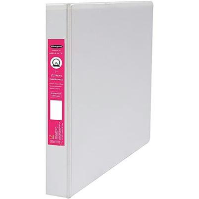 Carpeta Acco P7147 Panoramica Vinilo Argollas 220 Hoja(S) Blanco