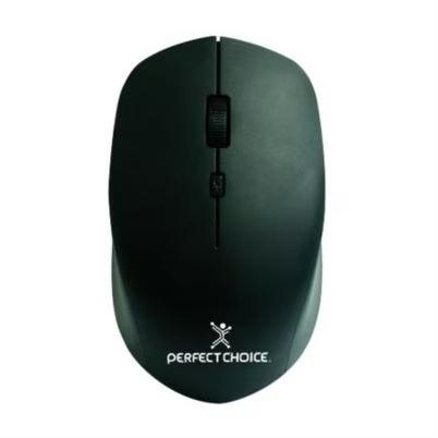 Mouse Perfect Choice Root Pro Óptico 1600dpi Inalámbrico 3 Botone(S) Negro