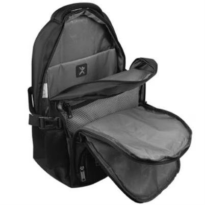 Mochila Para Laptop Perfect Choice Urbano Moderno Forter Pc-084679 (15.6") Con Asa De Transporte Bolsa Lateral Compartimento Para Tableta Material De Elaboración Poliéster Color Negro