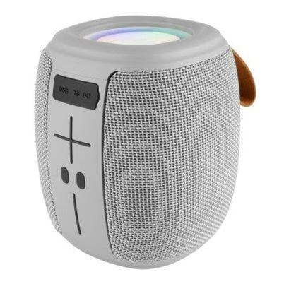 Bocina Perfect Choice Novel Drum 100w Inalámbrico Bluetooth 85 - 20000 Hz Blanco