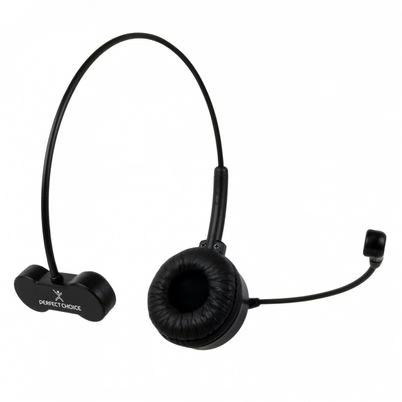 Perfect Choice Monoaural Pc-116899, Inalámbrico, Bluetooth, Negro