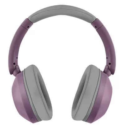 Audífonos Perfect Choice Pc-117124 Estilo De Uso Diadema Tipo De Auricular Biauricular Acoplamiento Circumaural Conectividad Inalámbrico-Bluetooth Rango De Operación 10m Capacidad De La Batería 200mah Color Del Producto Morado