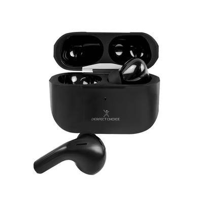 Audífonos Perfect Choice Pc-117186 Estilo De Uso Diadema Binaural Acoplamiento Intraaural Conectividad Inalámbrico Bluetooth 5.3 Capacidad De La Batería 300 Mah Color Negro