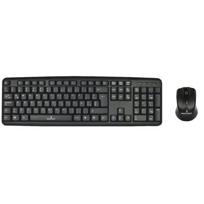 Kit De Teclado Y Mouse Perfect Choice Pc-201076, Alámbrico, Usb, Negro (Español)