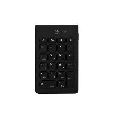 Teclado Numero Inalambrico Conector Usb Portatil 22 Teclas De Membrana Perfect Choice Numbra - Negro