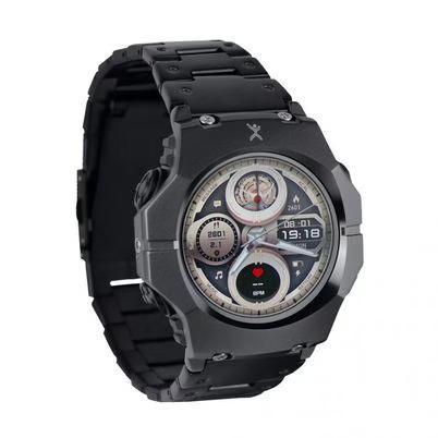 Smartwatch Perfect Choice Elementum Pc-270188 (2.1") Tecnología De Visualización Amoled Resolución De La Pantalla (240x296) Pixeles Capacidad De La Batería De 600 Mah Color De La Banda Negro