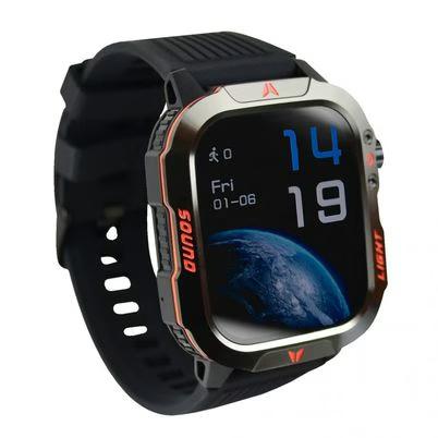Smartwatch Perfect Choice Pc-270195 (2.1") Resolución (240x296) Pixeles Capacidad De La Batería 600 Mah Sistema Operativo Android Color Del Producto Negro