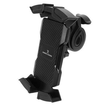 Soporte Para Teléfono Móvi Perfect Choice Pc-332954 Rotación 360° Plegable Abs, Silicona Negro
