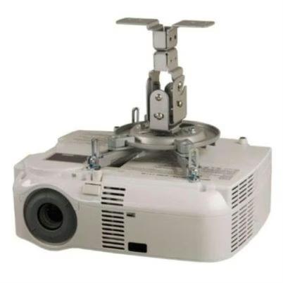 Soporte Para Proyector Multimedia Peerless Capacidad 22kg Acero Plata