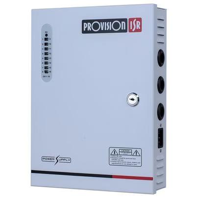 Unidad De Fuente De Poder Provision-Isr Pr-12a16ch+ 12v 12a 16 Canales Blanco