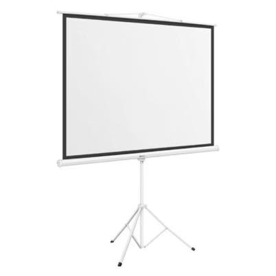 Pantalla De Proyección Steren Pro-014 (84") Con Tripie Material Vinilo, Tela, Poliéster Color Blanco