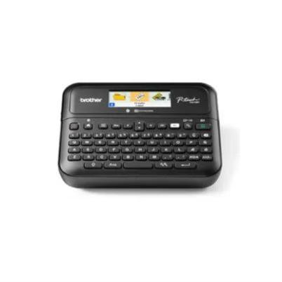 Rotulador Electrónico Brother P-Touch Ptd610 Tecnología De Impresión Térmica Directa Conectividad Inalámbrica Cortador Automático Color Negro