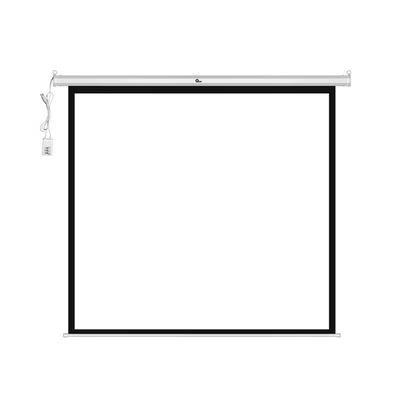 Pantalla De Proyección Eléctrica Qian Qxs-1e100..(100") Tipo Motorizada Relación De Aspecto Nativa 1:1 Materiales Pvc, Abs Color Blanco Mate