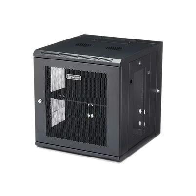 Gabinete Para Rack Startech.Com Rk1224walhm (12u) Capacidad Máxima De Peso 90 Kg Material De Elaboración Acero Color Del Producto Negro
