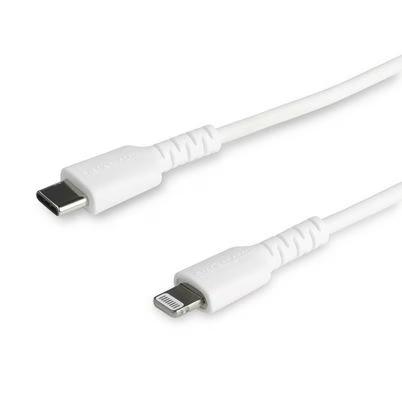 Cable Lightning Startech.Com Rusbcltmm1mw Macho/Macho Usb C/Lightning Tpe 1 M 480 Mbit/S Blanco