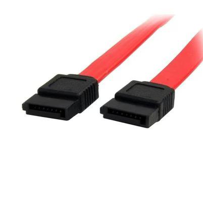 Startech.Com Cable Sata 0, 45m - Rojo - 18in Pulgadas Cable Serial Ata