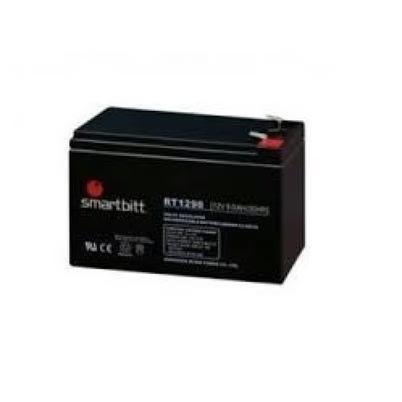 Batería De Respaldo Smartbitt Sbba12-9 12v, 9a Plomo Ácido Negro