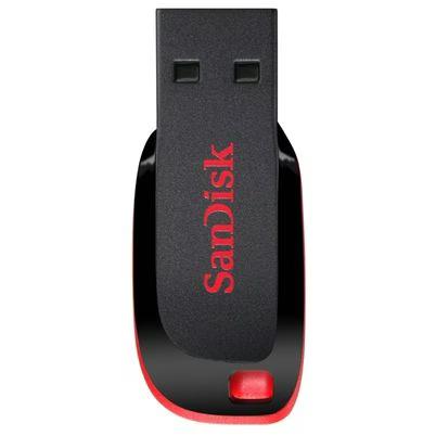 Memoria Flash Sandisk Cruzer Blade 32gb Usb A 2.0 Negro, Rojo