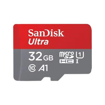 Memoria Flash Sandisk Ultra Microsd 32gb Microsdhc Uhs-I Adaptador Clase 10