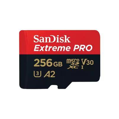 Memoria Sandisk Micro Sdxc 256gb Extreme Pro 200mb/S 4k Clase 10 A2 V30 C/Adaptador Sdsqxcd-256g-Gn6ma