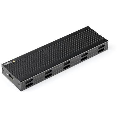 Startech.Com Caja Externa Usb-C De 10gbps A Nvme M.2 Or Ssd Sata M.2 - Carcasa De Aluminio Portátil Para Ssd Ngff M.2 Pcie/Sata - Con Cables Usb C Y Usb A - Usb Tipo C - Soporta 2230/2242/2260/2280