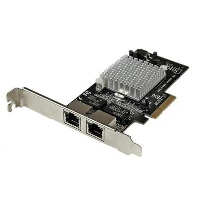 Startech.Com Tarjeta Adaptador De Red Pci Express Pci-E Gigabit Ethernet Con 2 Puertos Rj45 Chipset Intel I350