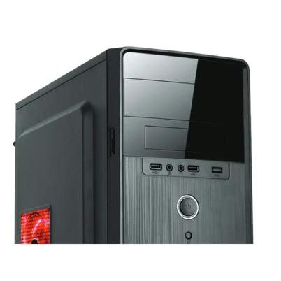 Gabinete Stylos Stpgac5b Micro Atx, Micro-Itx Usb 3.2 500w Negro, Rojo