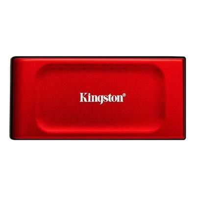 Unidad De Estado Solido Ssd Externa Kingston Technology Xs1000 Red (2.5") Capacidad De Almacenamiento 1tb Interfaz Usb-C Material Metal, Plástico Color Rojo, Negro