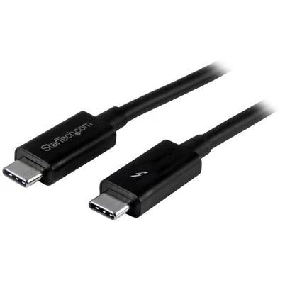 Startech.Com Cable Thunderbolt 3 Pasivo De 2m - 20gbps - Pd 100w - Vídeo 4k - Cable Thunderbolt - Certificado Thunderbolt - Compatible Con Usb4 / Modo Alt Dp - Thunderbolt 4 - Usb 3.2 - Usb-C