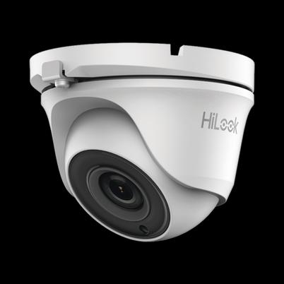 Camara Hilook Turret Turbohd 2 Megapíxeles (1080p) / Lente 2.8 Mm / 20 Mts Ir Exir / Tvi-Ahd-Cvi-Cvbs / Ip66 / Metal