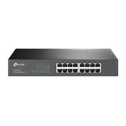 Tp-Link Tl-Sg1016d Switch No Administrado L2 Gigabit Ethernet (10/100/1000) Negro