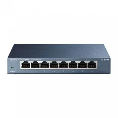 Tp-Link Tl-Sg108 Switch No Administrado L2 Gigabit Ethernet (10/100/1000) Negro