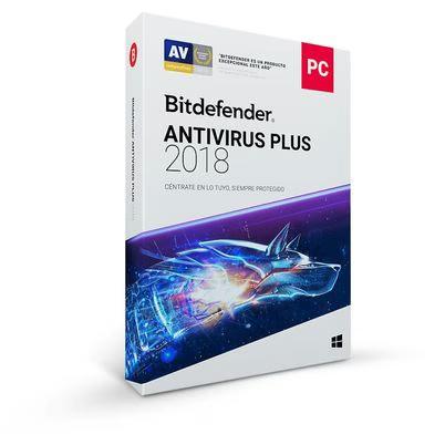 Antivirus Bitdefender Antivirus Plus 2018, 1y, 5u, Mx 5 Usuario(S) 1 Año Español